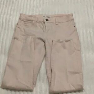 DL1961 Florence Cropped Blush Pink Demin jeans- Pls Scroll pics for Measurements